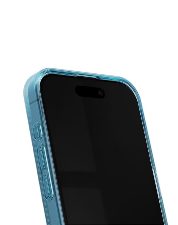 Clear Case MagSafe iPhone 15 Pro Max Light Blue