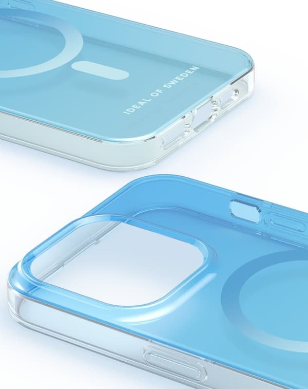 Clear Case MagSafe iPhone 15 Pro Max Light Blue