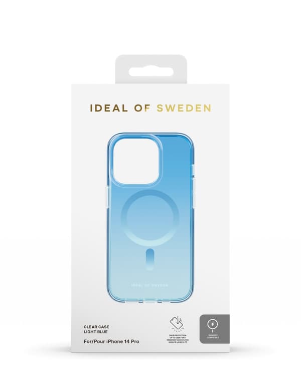 Clear Case MagSafe iPhone 14 Pro Light Blue