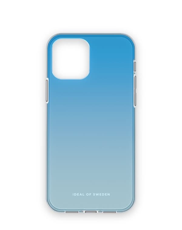 Clear Case iPhone 12 / 12 Pro Light Blue