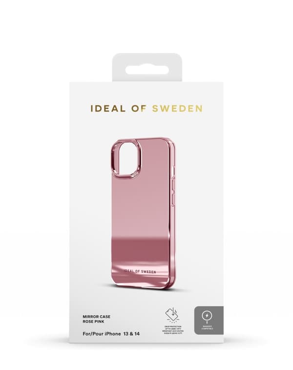 Mirror Case MagSafe iPhone 13 / 14 Mirror Rose Pink
