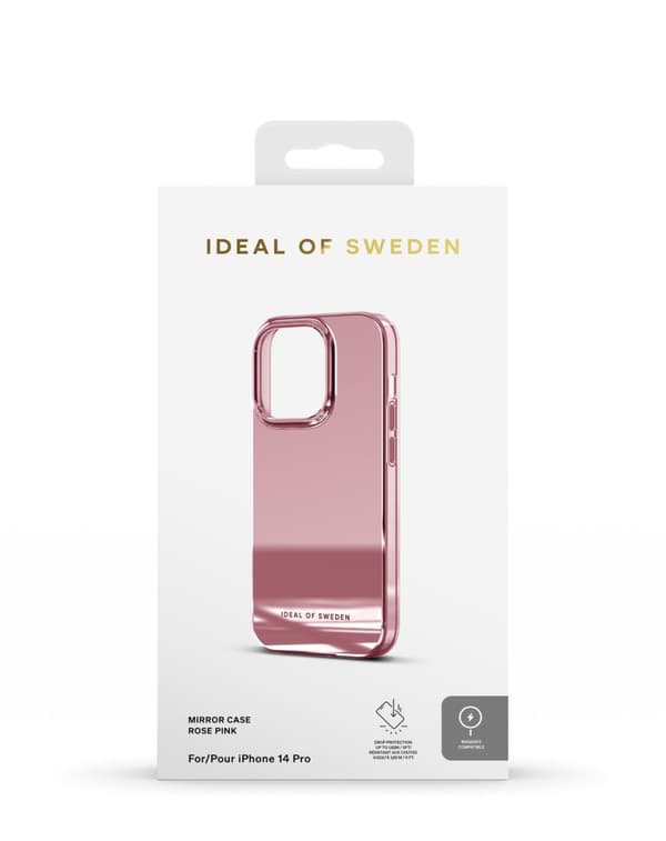 Mirror Case MagSafe iPhone 14 Pro Mirror Rose Pink