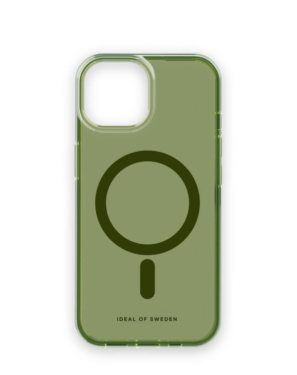 Clear Case MagSafe iPhone 13 / 14 / 15 / 16e Khaki