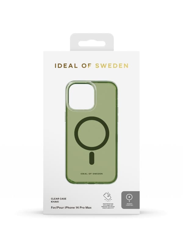 Clear Case MagSafe iPhone 14 Pro Max Khaki