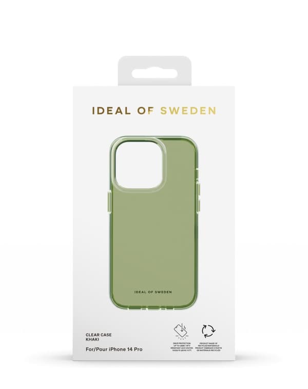 Clear Case iPhone 14 Pro Khaki