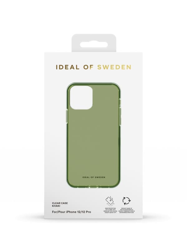 Clear Case iPhone 12 / 12 Pro Khaki