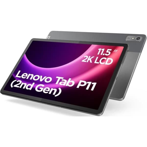 LENOVO Tab P11 (2:a generationen) 11,5 Android-surfplatta - 4 GB RAM - 128 GB Grå