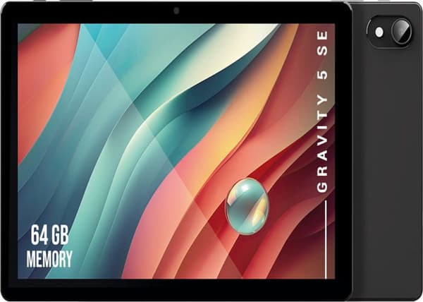 SPC Gravity 5 SE - 10 tums grå surfplatta, IPS InCell-skärm, Octa-Core, 5000 mAh, 4 GB RAM, 64 GB utbyggbart lagringsutrymme,