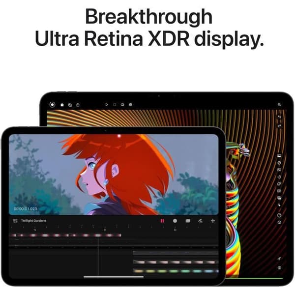 Apple - iPad Pro (2024) - 11 - WiFi - 2 TB - Nanotexturerat silver