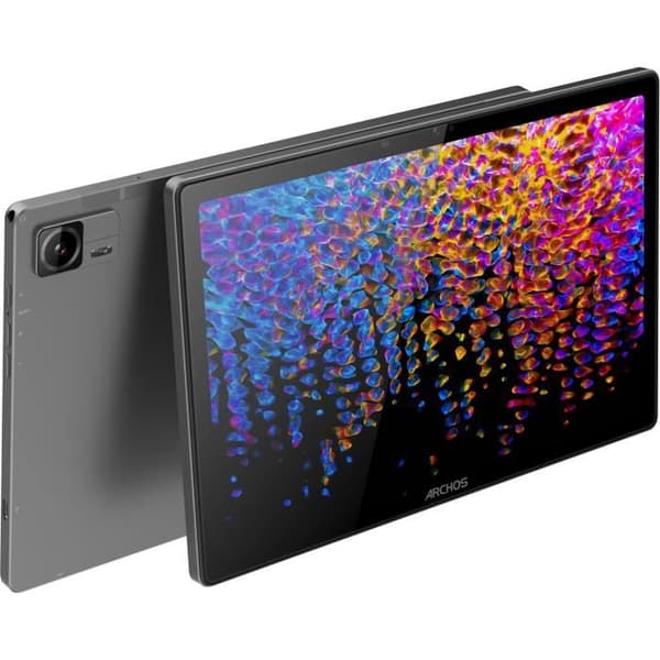 ARCHOS - T105 FHD 4G Ultra 4+128 - FHD 10.5-skärm - Android 14 - 4GB RAM - 128 GB lagring - Grå musta, Harmaa