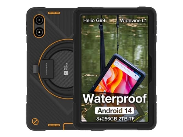 Beafon AGM PAD P2 Active, 27,8 cm (10.9"), 1200 x 1920 piksler, 256 GB, 8 GB, Android 11, Grå Grå