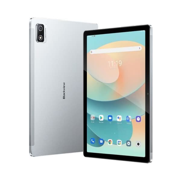 Pekskärmsplatta - Blackview Tab 12 - 10'' - Obegränsad lagring - 4GB +64GB - Dual SIM -4G-WiFi - Android 11 -Octa core -Silver