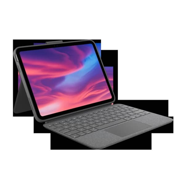 Logitech Combo Touch for iPad 10.9'' (10th gen), Oxford Grey (Nordic)