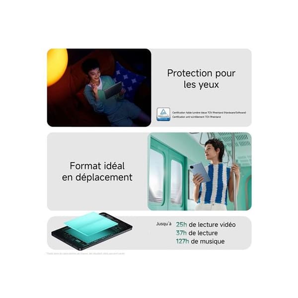 Tablett - Xiaomi - Redmi Pad SE - 8,7 tum - 4 GB RAM - 64 GB lagring