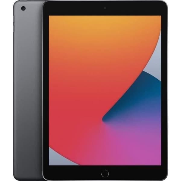 APPLE - 10,2" iPad (2020) WiFi 128GB - Space Grey - Renoverad - Mycket bra skick- REFURBISHED