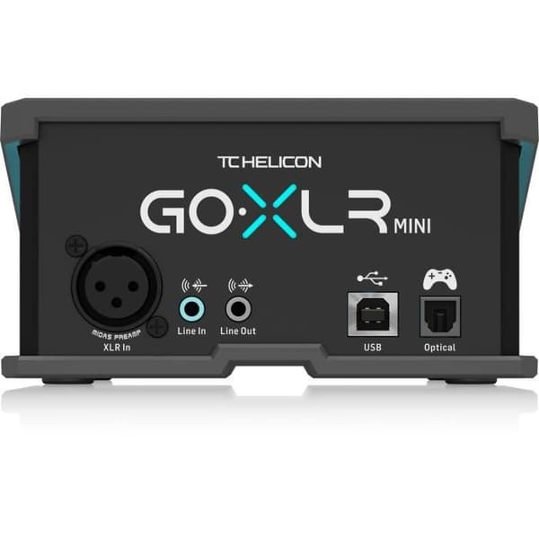 GoXLR Mini - Mixer &amp; USB Audio Interface för streamers, spelare och podcasters