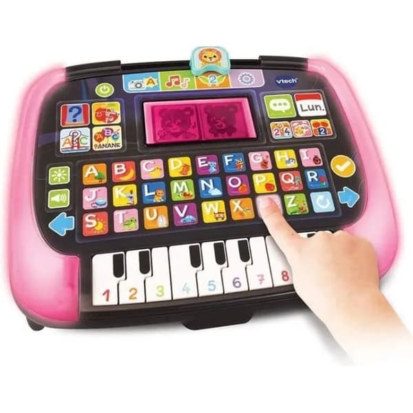 VTECH P'tit Genius Magic Light pedagogisk surfplatta för barn från 2 år och uppåt - Svart/Blå - Blandat