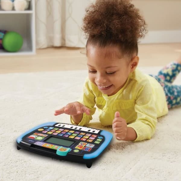 VTECH P'tit Genius Magic Light pedagogisk surfplatta för barn från 2 år och uppåt - Svart/Blå - Blandat