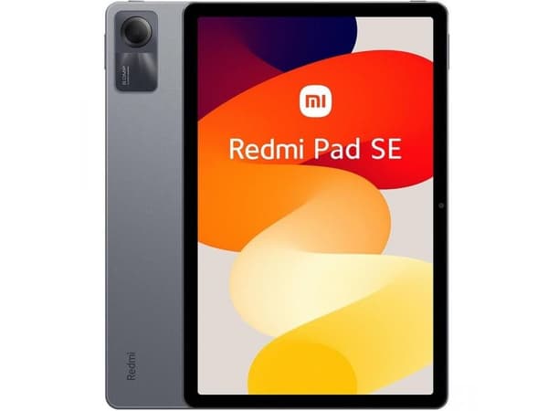 Xiaomi Redmi Pad SE, 22,1 cm (8,7"), 800 x 1340 pixel, 64 GB, 4 GB, Android 14, Sort Svart