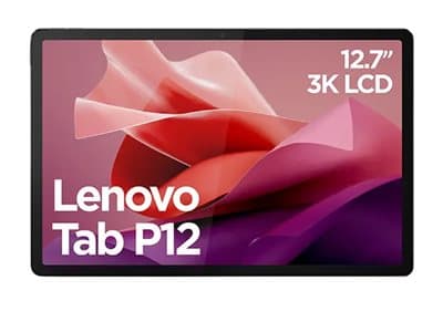 Lenovo Tab P12 ZACH - Tablet - Android 13 eller nyere - 256 GB UFS card - 12.7" LTPS (2944 x 1840) - microSD-spor - dobbelttonet stormgrå