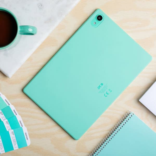 SPC GRAVITY 5 SE - 10-tums surfplatta, Octa-Core, 5000 mAh, 4 GB RAM, 64 GB lagring, föräldrakontroll, Android 13 - Mint