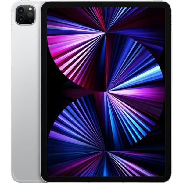 Apple - 11" iPad Pro WiFi + Cellular 128GB - Silver (2021) - Renoverad - Bra skick- REFURBISHED