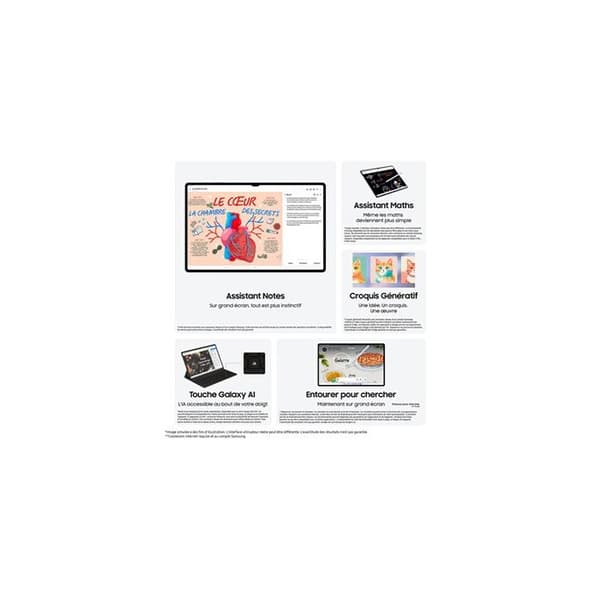 Tablet - Samsung - Galaxy Tab S10 Ultra - 1 To - 14.6" AMOLED - Android 14