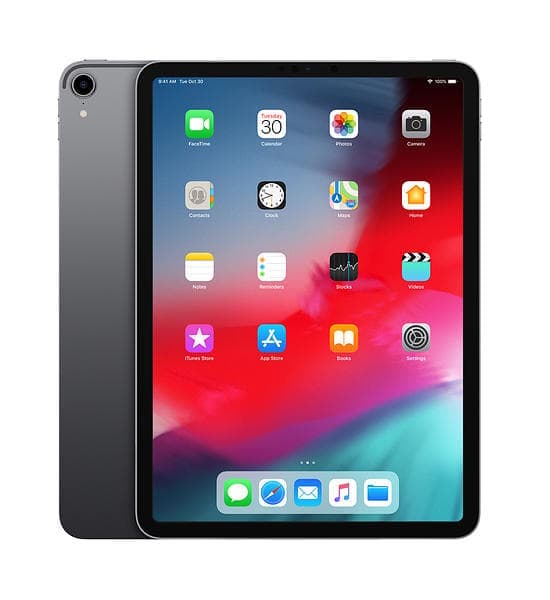 Apple iPad Pro 11" 64GB 2018 Space Grey Grade A (Refurbished) Grå