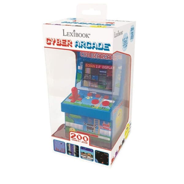 Konsol Cyber Arcade 200 Games Lexibook JL2940 LCD 2,5"