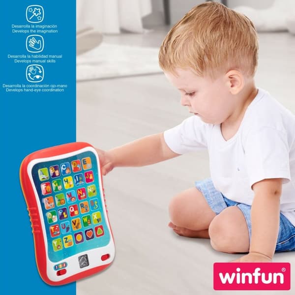 Pedagogisk tablet Winfun Röd (6 antal)