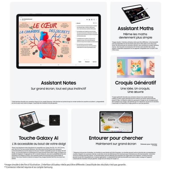 SAMSUNG Galaxy Tab S10+ 12,4" Wifi 256 GB Grå