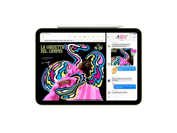 Apple iPad , 27,7 cm (10.9"), 2360 x 1640 pixlar, 64 GB, iPadOS 18, 481 g, Rosa