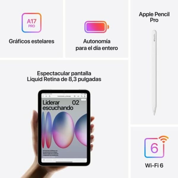 Tablet Apple MXNA3TY/A Grå 256 GB
