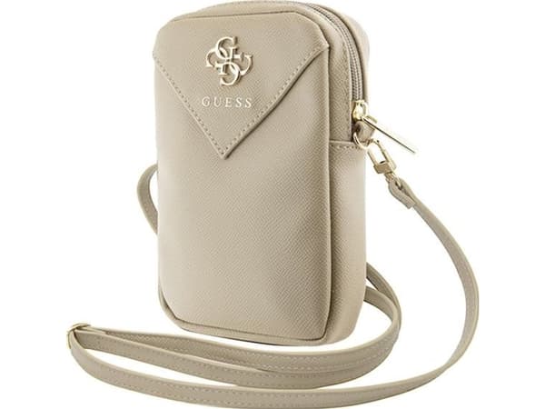 Guess Torebka Guess GUWBZPGSTEGD Zip Triangle 4G złoty/light gold