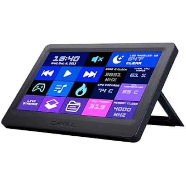 Kontrollpanel - G SKILL - GD-A7PCCSK-WGD - 7" pekskärm - USB - Multitasking