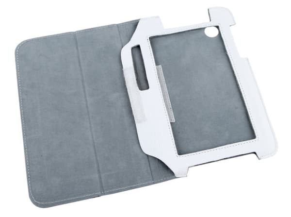 Vitt fodral dedikerat till Samsung Galaxy Tab P3100