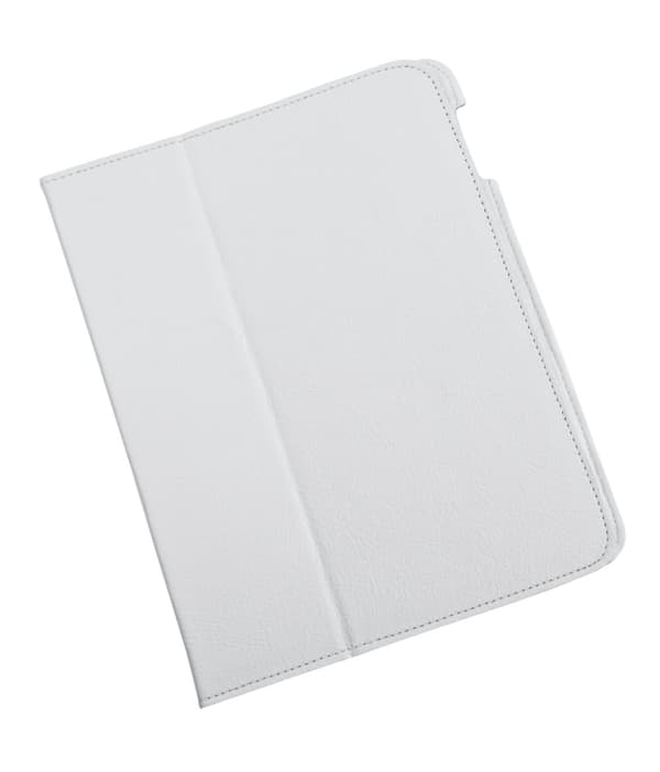 Etui dedikeret til Apple iPad 2, hvidt naturlæder
