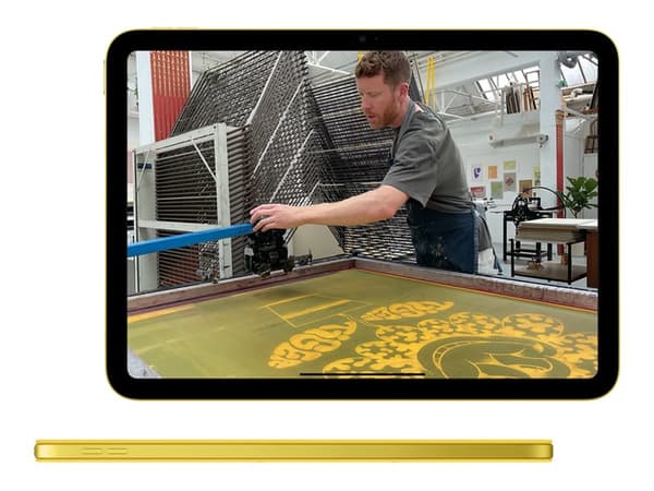 Apple 10.9-inch iPad Wi-Fi - 10. generasjon - tablet - 256 GB - 10.9" IPS (2360 x 1640) - gul