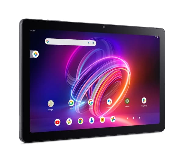Acer ICONIA Tab P10 P10-21Q - Surfplatta - Android 14 - 256 GB UFS card - 10.4" IPS (2000 x 1200) - microSD-kortplats - järngrå