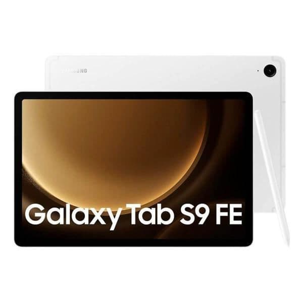 Samsung Galaxy Tab S9 FE En vacker färgdesign The art of tomar notes En magisk S Pen medföljer som standard. Skriv, haha