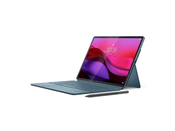 Lenovo Yoga Tab Plus ZAEG - Tablet - Android 14 eller nyere - 256 GB UFS card - 12.7" LTPS (2944 x 1840) - tidevannsblått Teal
