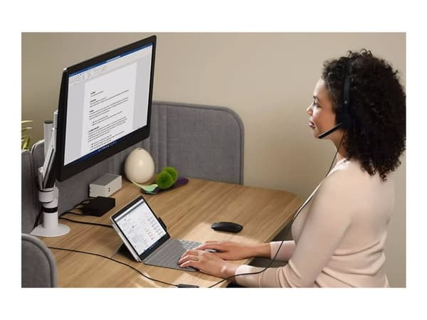 Microsoft Surface Go 4 for Business - Nettbrett - Intel N-series - N200 / inntil 3.7 GHz - Win 11 Pro - UHD Graphics - 8 GB RAM - 256 GB SSD - 10.5"