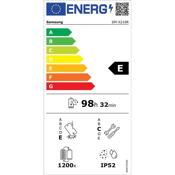 Pekskärmsplatta Samsung Galaxy TAB A9+ 128GB Wifi Antracitgrå