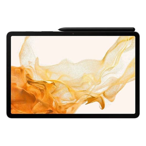 Läsplatta Samsung Galaxy Tab S8+ SM8450 8GB 128GB SSD Qualcomm Snapdragon 8 Gen 1 8 GB RAM 128 GB Svart Stål 12.4"