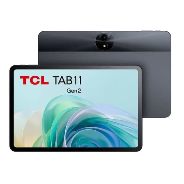 TCL Tablett - Tab 11 Gen2 - 11" - 6 GB RAM - 256 GB - WiFi Grå (Rymdgrå) Grå