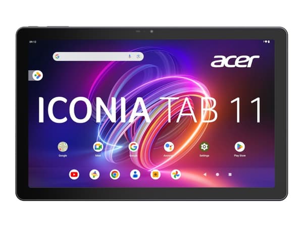 Acer ICONIA Tab P11 P11-11 - Tablet - Android 14 - 128 GB UFS card - 11" IPS (2000 x 1200) - microSD-spor - jerngrå Grå