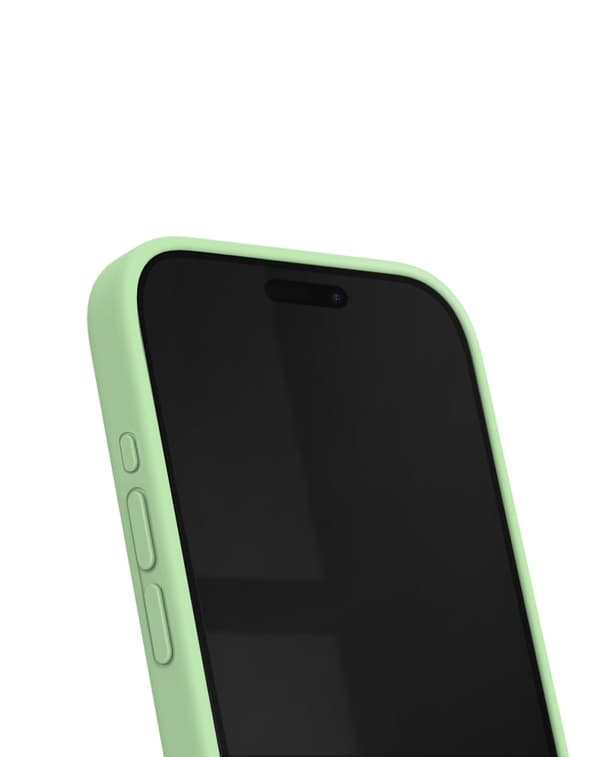 Silicone Case iPhone 15 Pro Mint