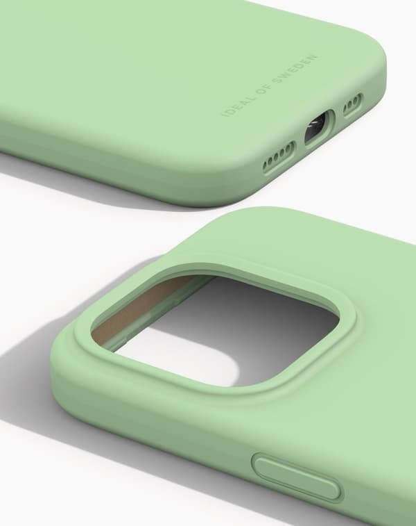 Silicone Case iPhone 15 Pro Mint