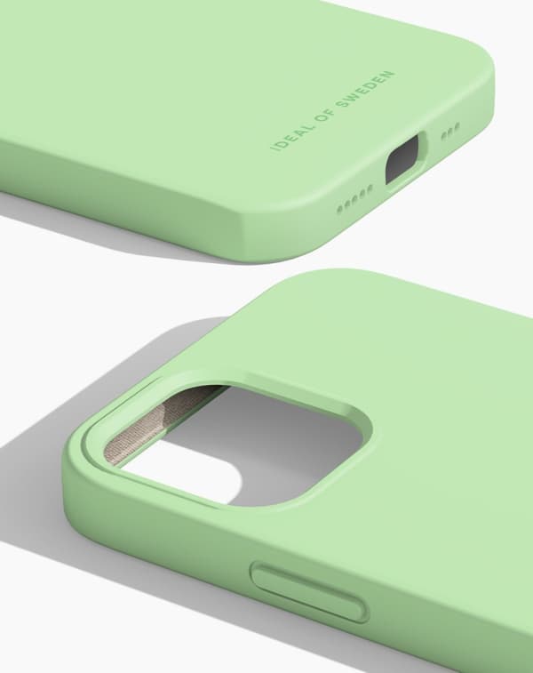 Silicone Case iPhone 12 / 12 Pro Mint
