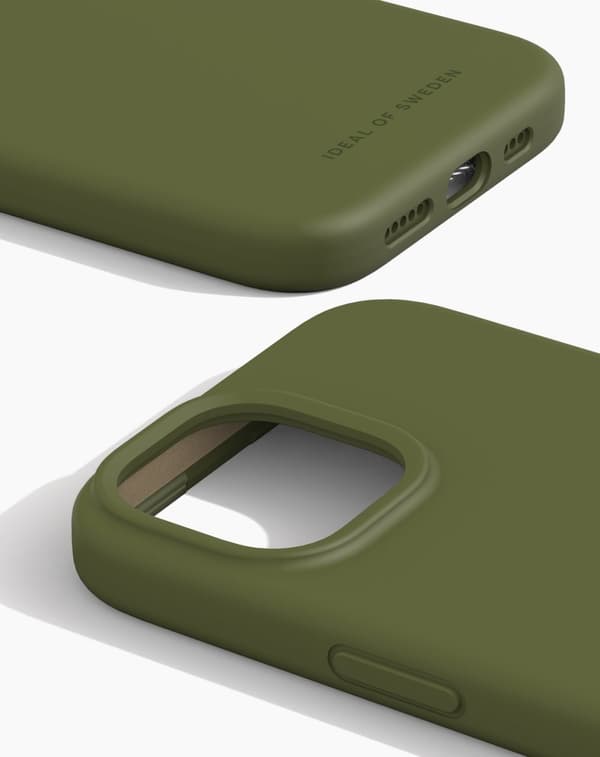 Silicone Case iPhone 13 / 14 / 15 / Khaki